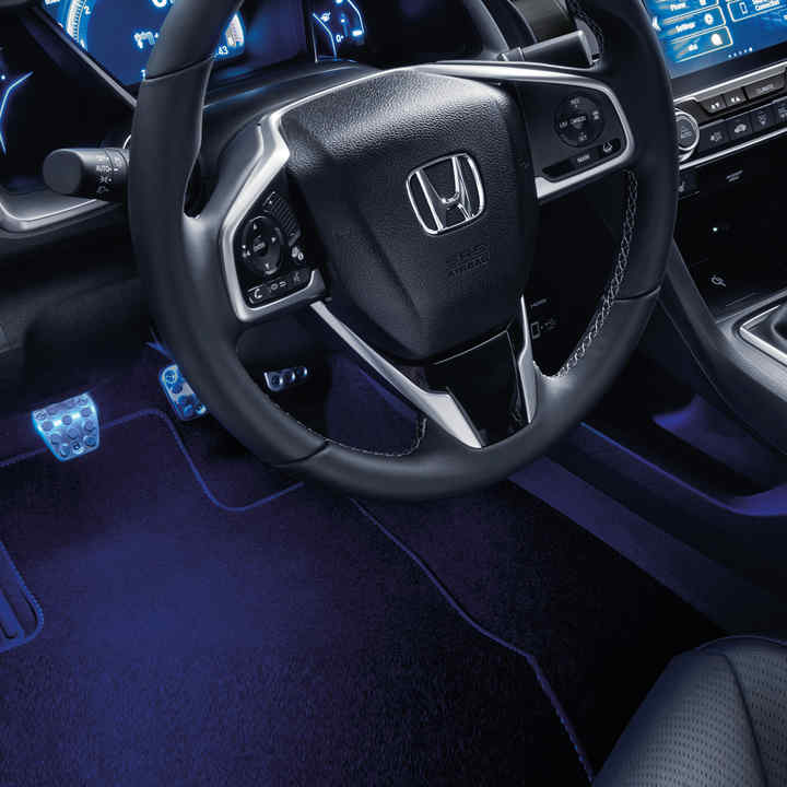 Honda Civic - zbliżenie na kierownicę