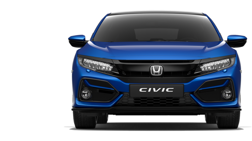 Honda Civic z tyłu.