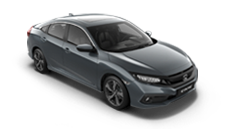 Front three-quarter facing Honda Civic 4 door.