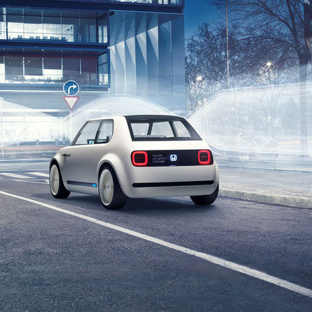 Widok Hondy Urban EV Concept.