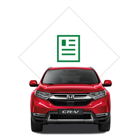 Zdjęcie katalogu poświęconego Hondzie CR-V