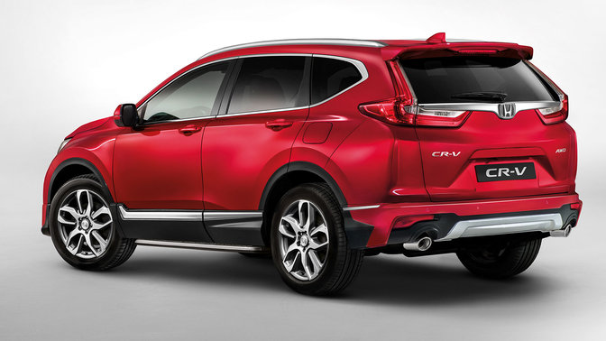 Honda CR-V — widok z tyłu.