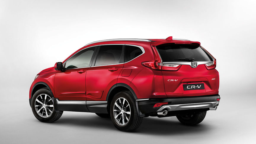 Pakiet Praktyczny Hondy CR-V — widok z bocznej perspektywy.