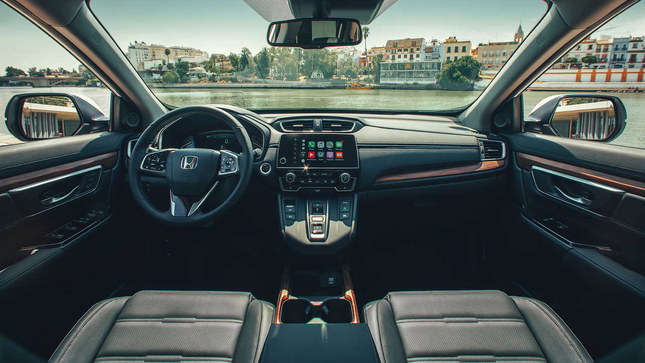 Deska rozdzielcza Hondy CR-V Hybrid.