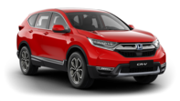 Honda CR-V z przedniej perspektywy