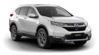 Honda CR-V z przedniej perspektywy