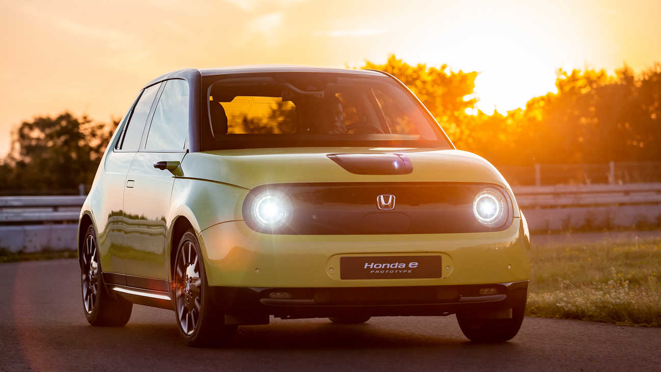 Honda e Prototype Nowy samochód elektryczny Honda PL