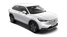 vue de trois quarts du Honda HR-V