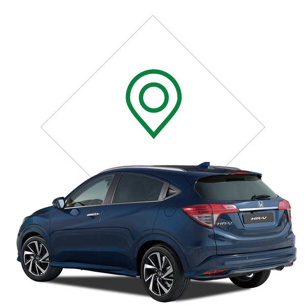 Zdjęcie dealera Hondy HR-V.