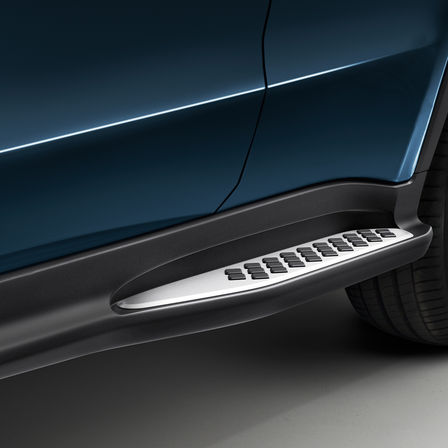 Honda HR-V – zbliżenie przedstawiające progi drzwi.