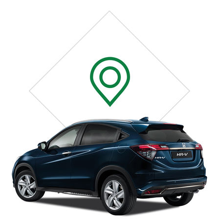 Zdjęcie dealera Hondy HR-V.