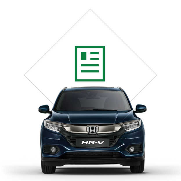 Zdjęcie dealera Hondy HR-V.