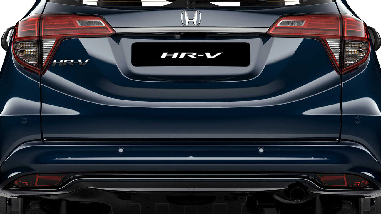 Honda HR-V – widok z tyłu przedstawiający zderzak i tylne światło.