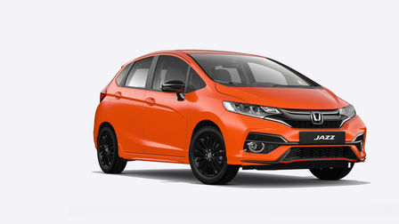Honda Jazz z przodu.