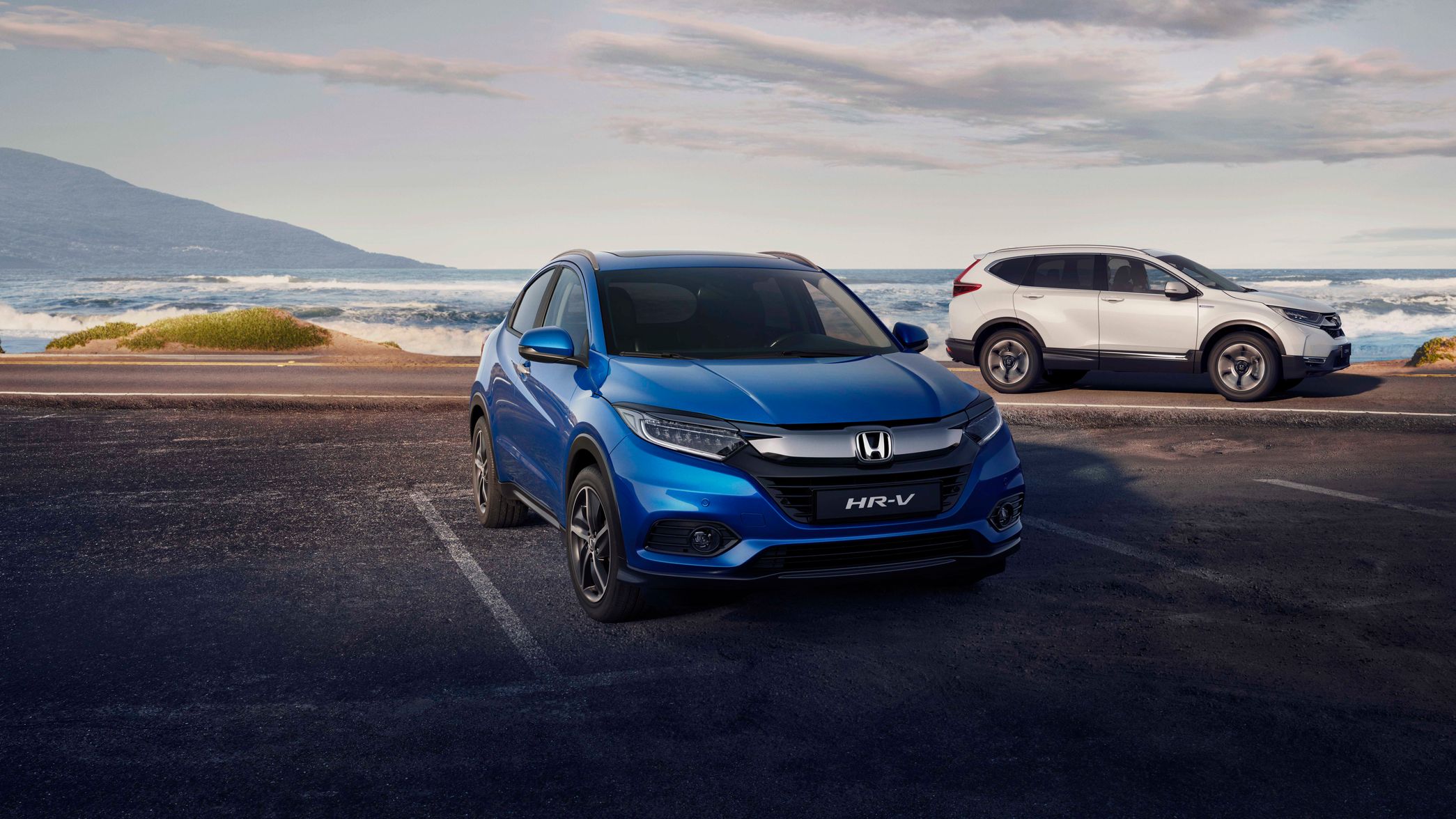 Honda HR-V na tle morza