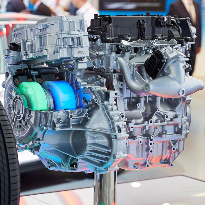 Inteligentny system Multi Mode Drive &ndash; widok z boku.