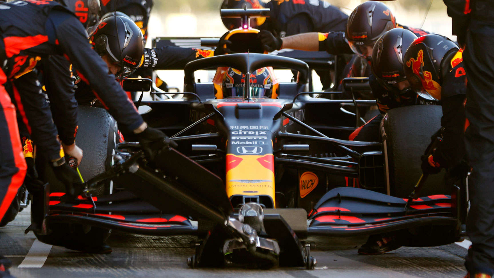 Aston Martin Red Bull racing car.