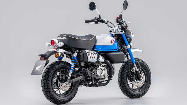 Modna stylistyka Hondy Monkey i nowe kolory
