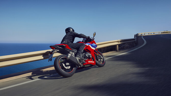 Honda Fireblade na torze