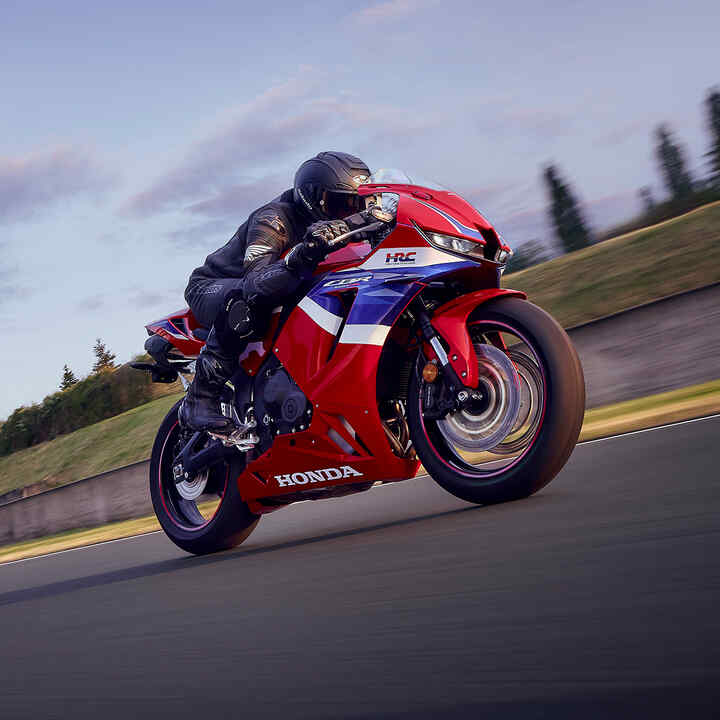 Honda CBR600RR on track