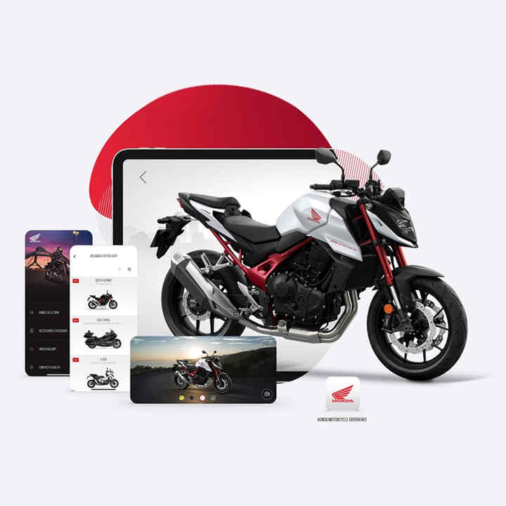 Aplikacja Honda Motorcycles.