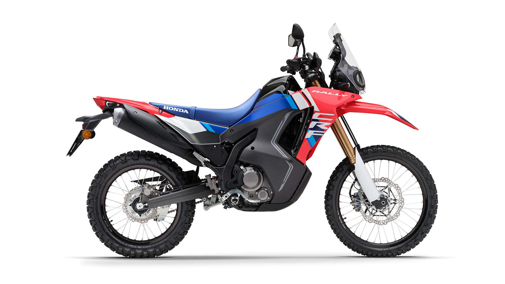 CRF300 Rally widok z boku