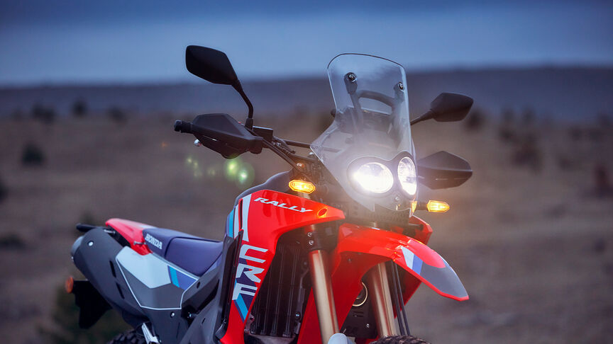 Motocykle Honda CRF300L i CRF300 Rally.