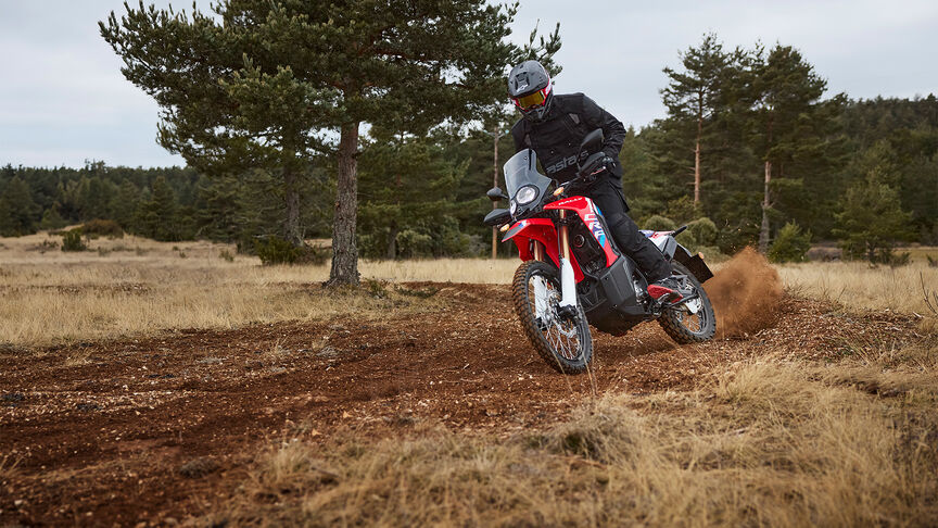 Motocykle Honda CRF300L i CRF300 Rally.