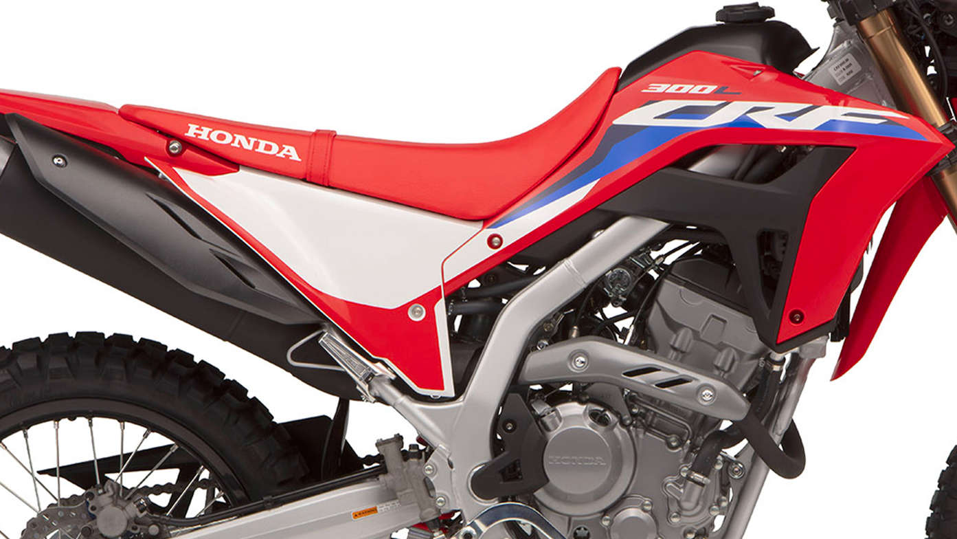 Honda CRF300L lżejsze podwozie