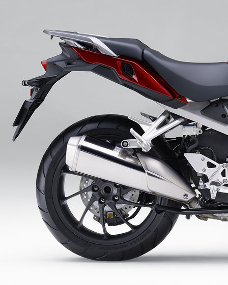 VFR800X, zdjęcie tylnego koła