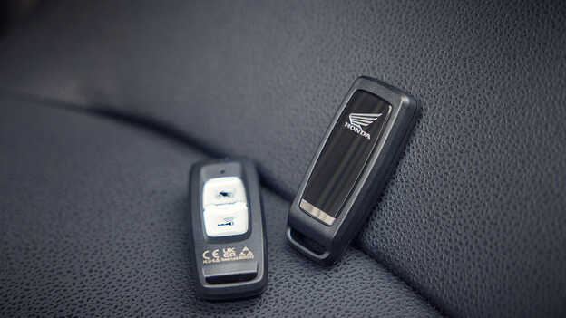 X-ADV - zbliżenie na inteligentny kluczyk Smart Key