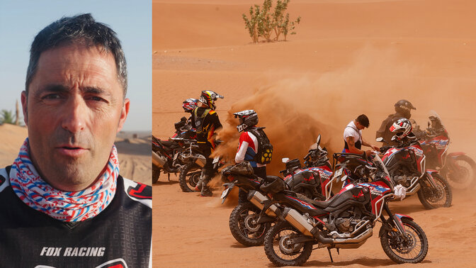 Oscar Salguero - uczestnik wyprawy Honda Adventure Roads