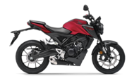 CB125R (model 2024, produkcja 2025) Pearl Splendor Red