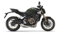CB650R E-Clutch (model 2024, produkcja 2025) Matte Laurel Green Metallic
