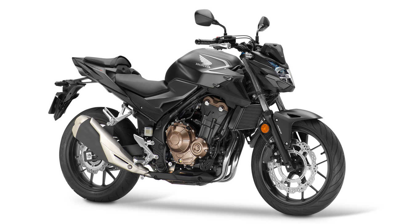 CB500F, prawa strona, zdjęcie studyjne