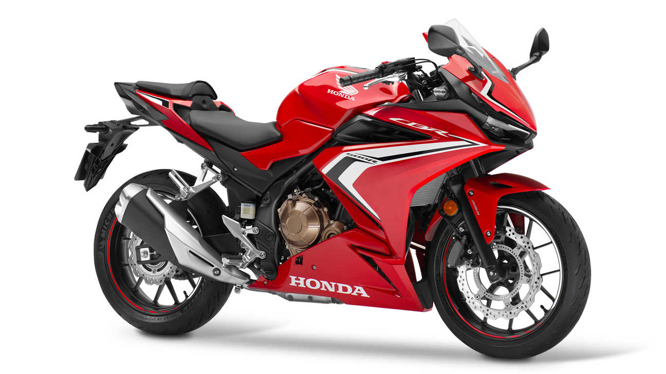 CBR500R, prawa strona, zdjęcie studyjne