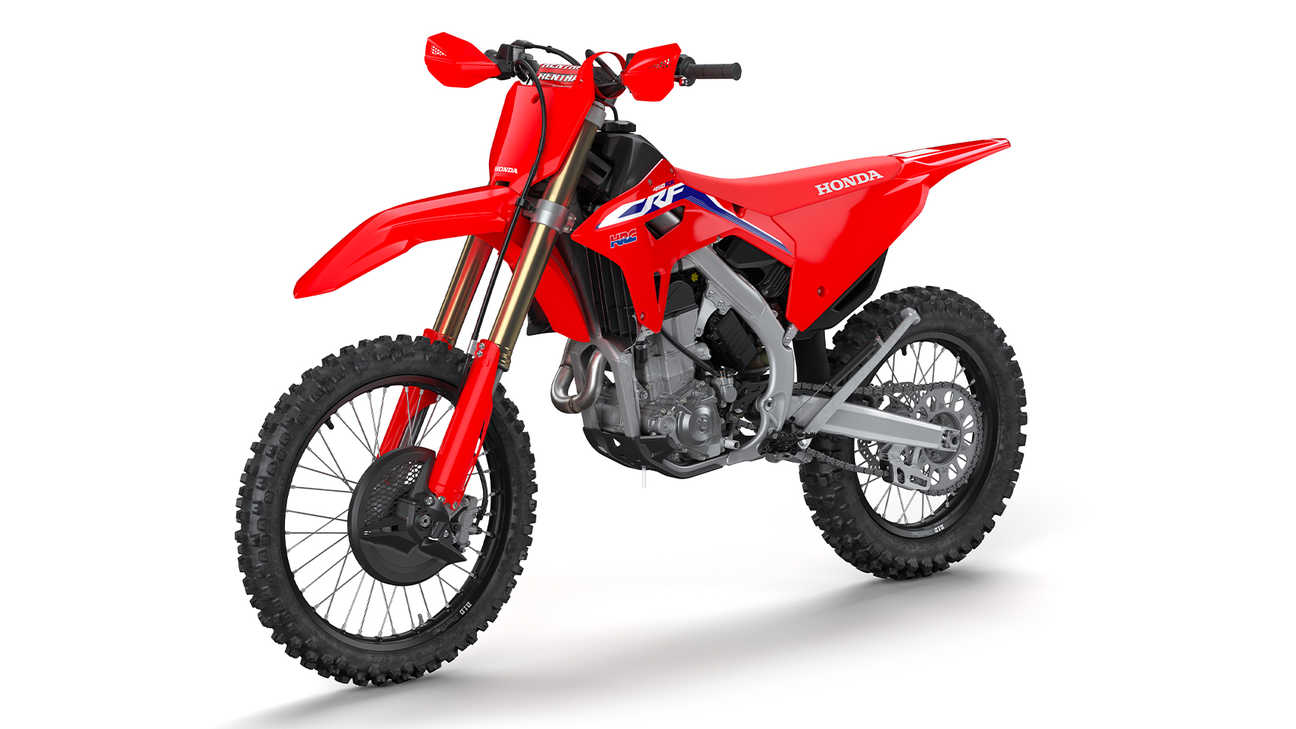 CRF450RX, lewa strona, zdjęcie studyjne
