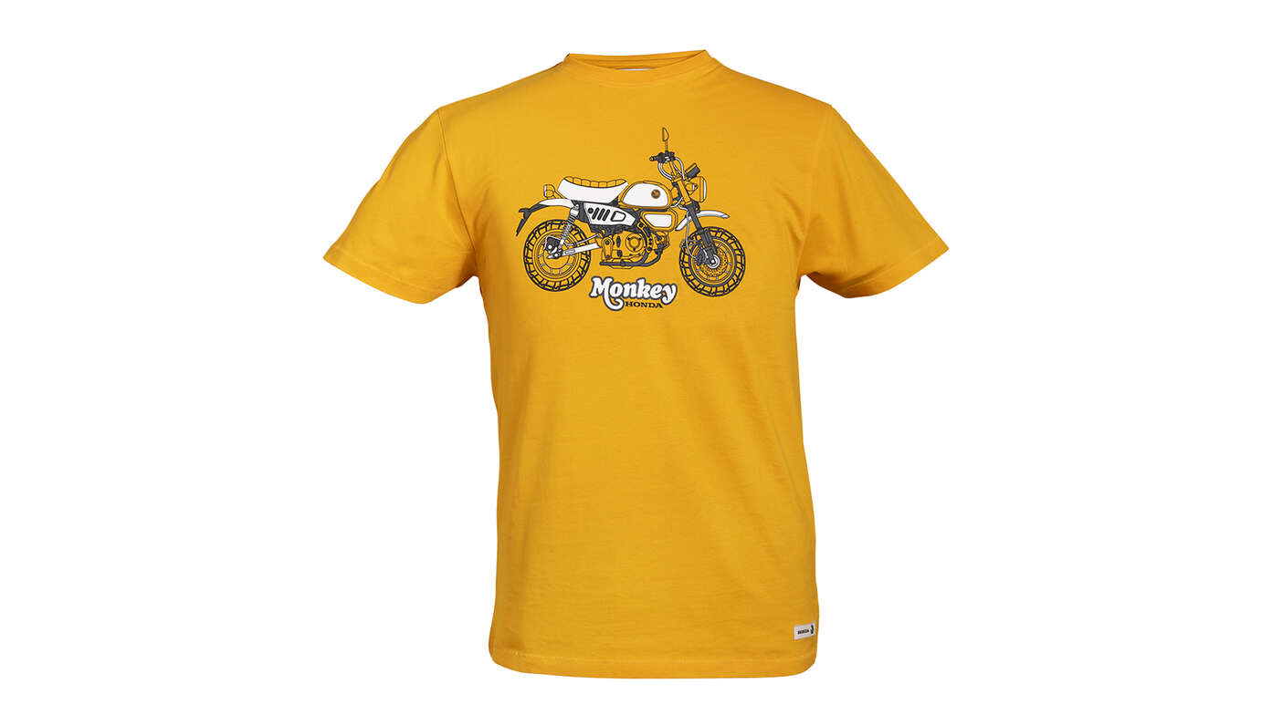 T-shirt Monkey z kolekcji Honda Legendary na rok 2024