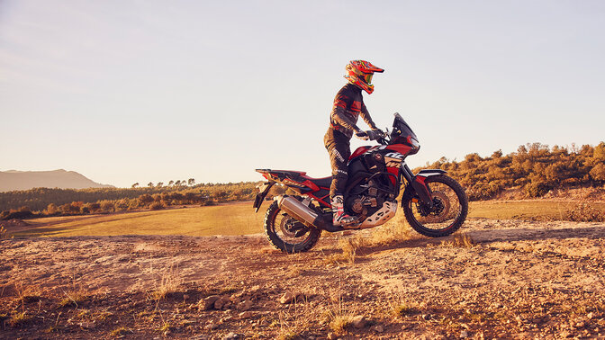 Honda CRF1100L Africa Twin w terenie