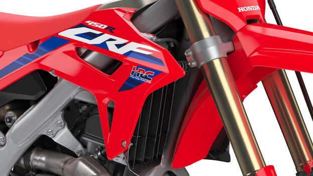 Honda CRF450R - nowa grafika i logo HRC