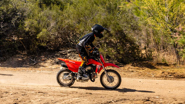 CRF110F Wysokość siedziska 657 mm