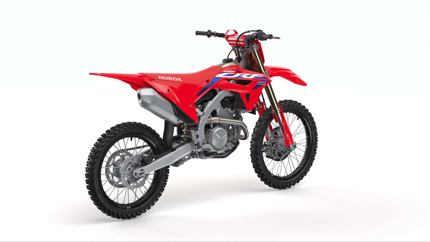 Honda – CRF250R – Węższe nadwozie, łatwiejsza obsługa serwisowa