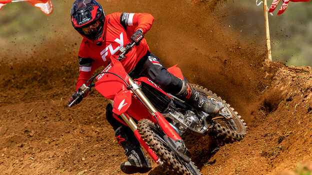 CRF450R - 49-milimetrowy widelec USD Showa