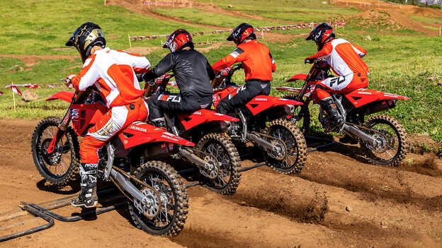 CRF450R 3-stopniowa kontrola startu HRC