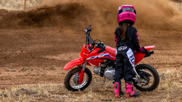 Wysokość siedziska Honda CRF50F