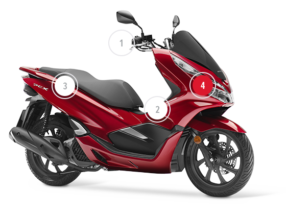 Honda PCX125 Skutery marki Honda Motocykle Motocykle
