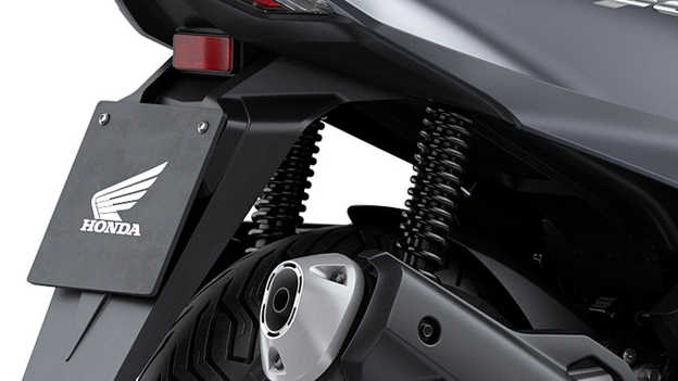 Honda PCX125 - Przeprojektowane rama i tylne zawieszenie