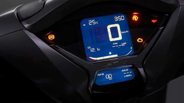 Honda SH350i - Kilkupoziomowy system sterujący momentem obrotowym (Honda Selectable Torque Control – HSTC)