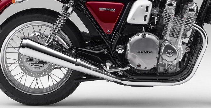 Zdjęcie silnika motocykla Honda CB1100EX.