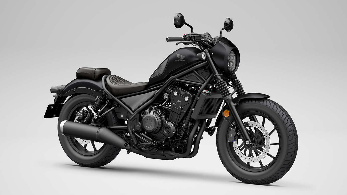 Honda CMX500 Rebel z pakietem stylistycznym.